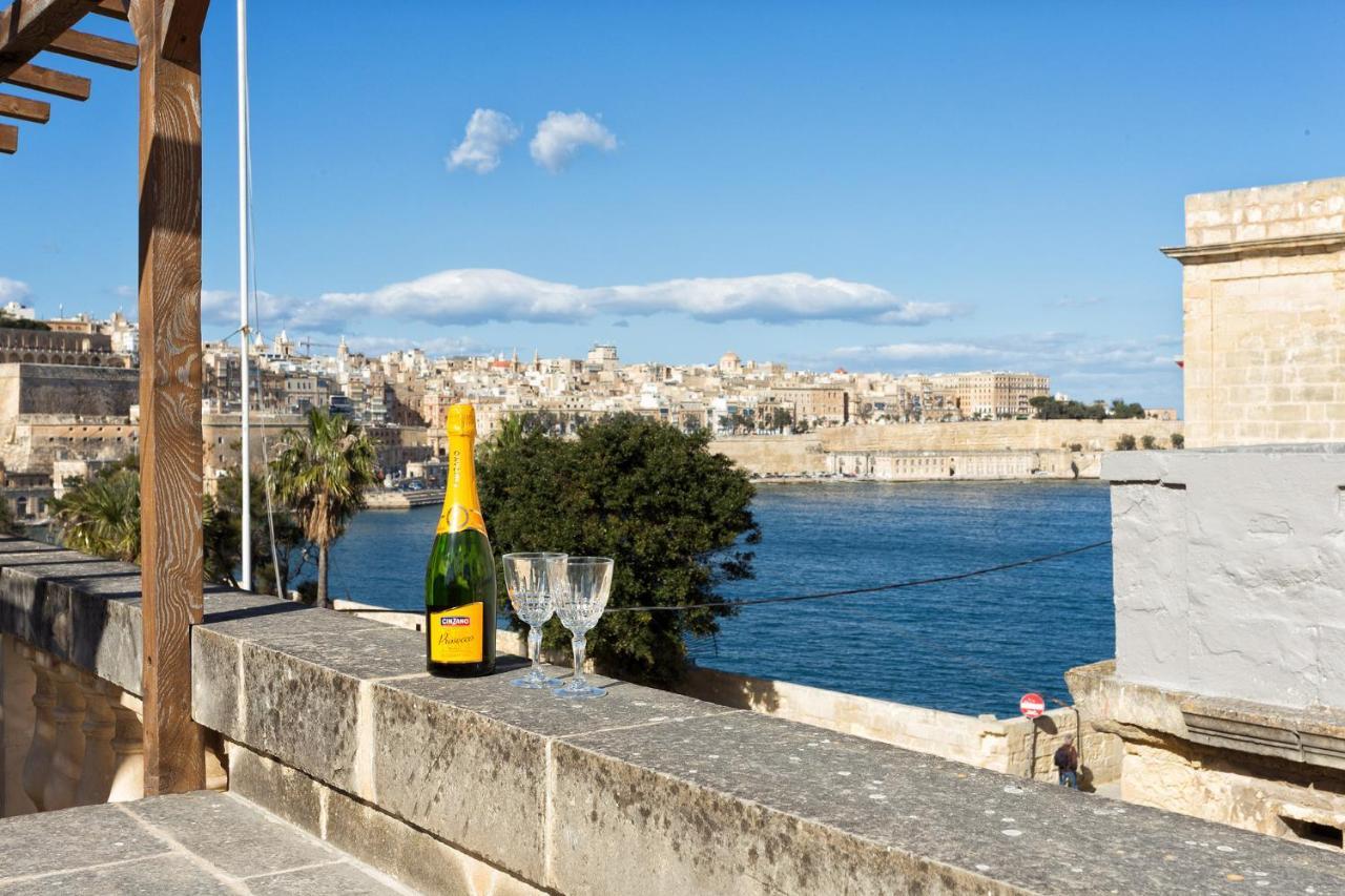 Traditional Maltese Townhouse, Roof Terrace And Views Senglea Dış mekan fotoğraf