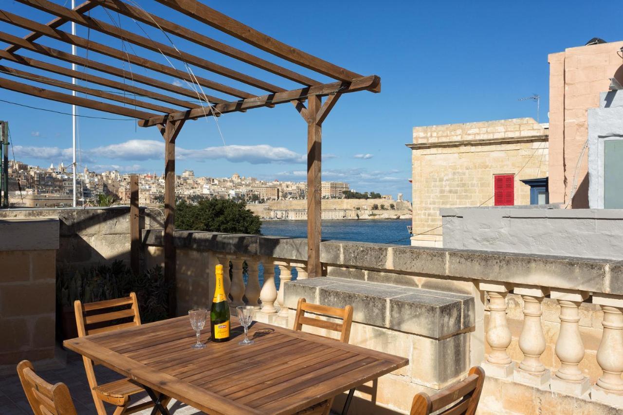 Traditional Maltese Townhouse, Roof Terrace And Views Senglea Dış mekan fotoğraf